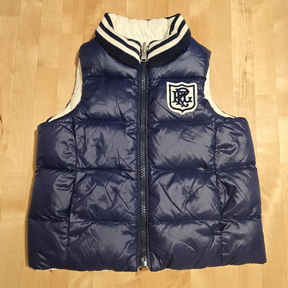 Polo Ralph Lauren Quilted Puffer Vest Size 2T